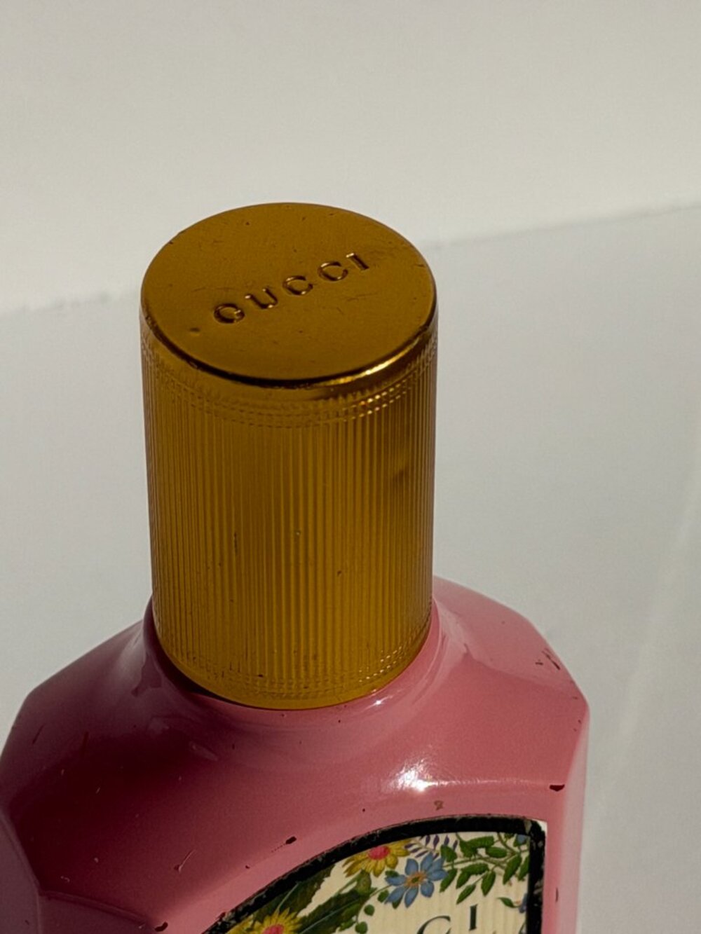 Gucci Flora Gorgeous Gardenia 30ml Empty Pink Gold Display 30ml - Picture 6 of 10